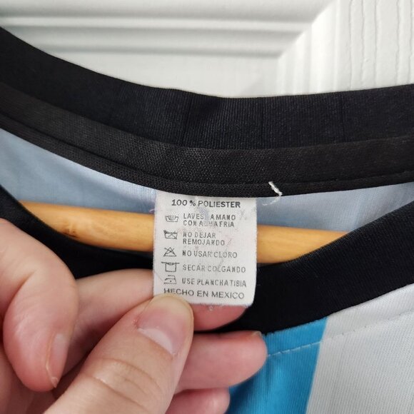 Argentina Blue/White Short Sleeve Soccer Jersey - Picture 3 of 12